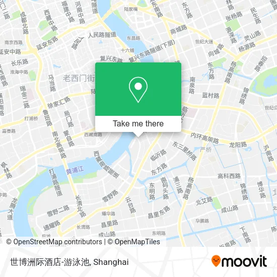 世博洲际酒店-游泳池 map