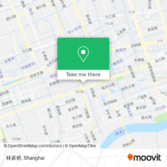 林家桥 map