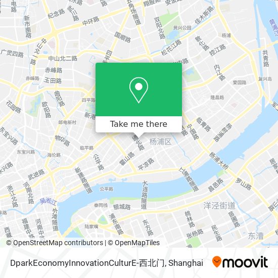 DparkEconomyInnovationCulturE-西北门 map