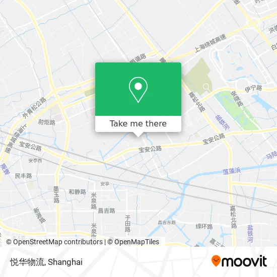 悦华物流 map