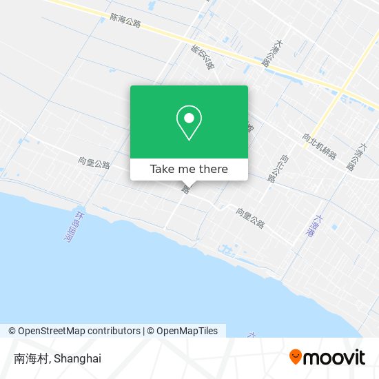 南海村 map