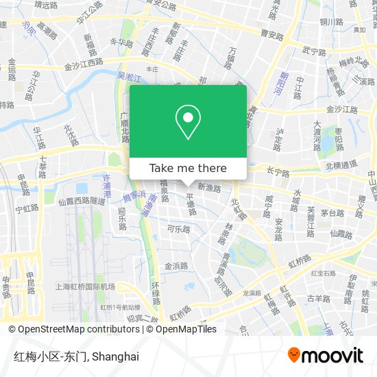 红梅小区-东门 map