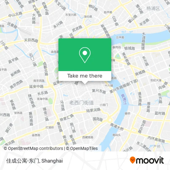 佳成公寓-东门 map