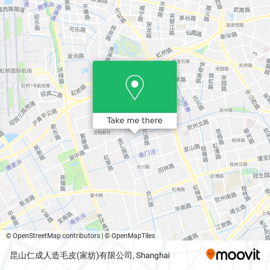 昆山仁成人造毛皮(家纺)有限公司 map