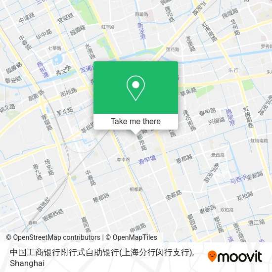 中国工商银行附行式自助银行(上海分行闵行支行) map
