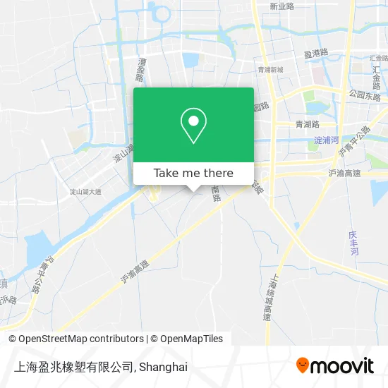 上海盈兆橡塑有限公司 map