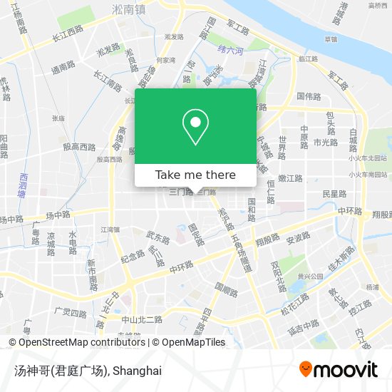 汤神哥(君庭广场) map