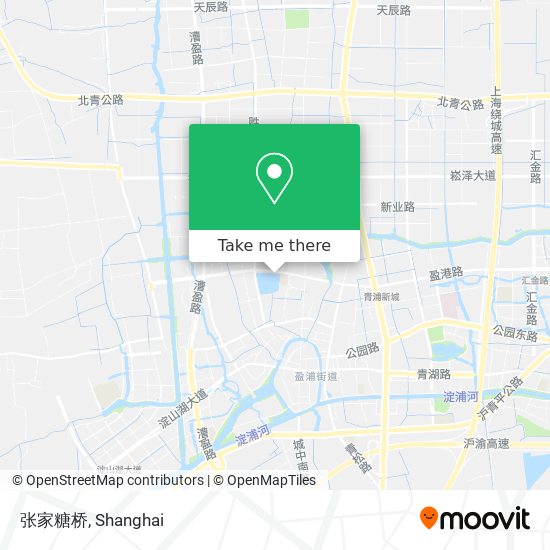 张家糖桥 map