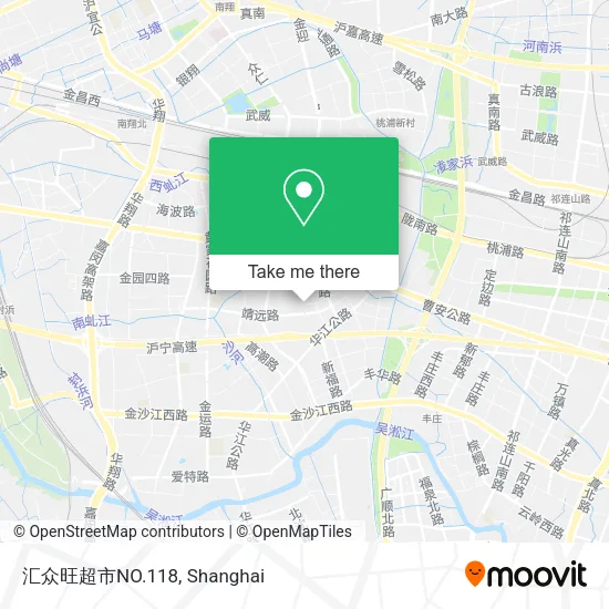 汇众旺超市NO.118 map