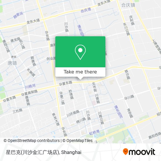 星巴克(川沙金汇广场店) map