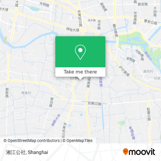 湘江公社 map