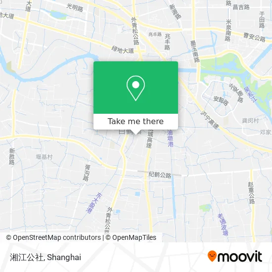 湘江公社 map