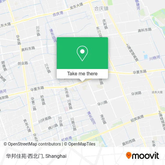 华邦佳苑-西北门 map