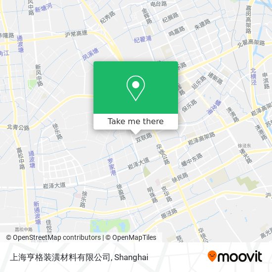 上海亨格装潢材料有限公司 map