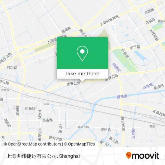 上海世纬捷运有限公司 map