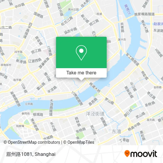 眉州路1081 map