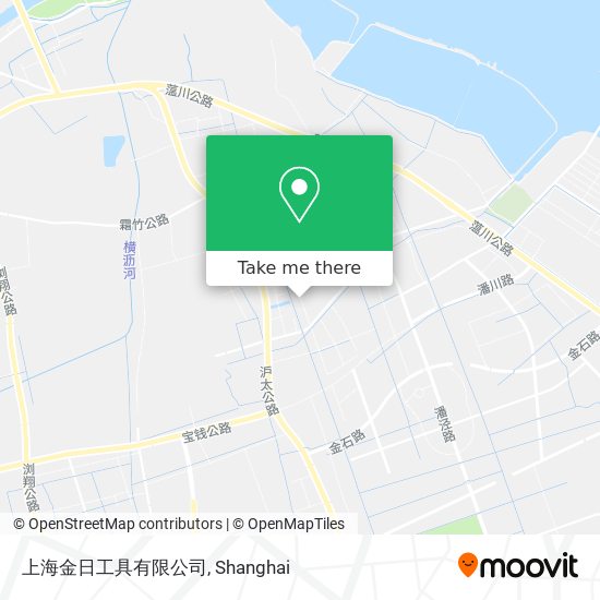 上海金日工具有限公司 map