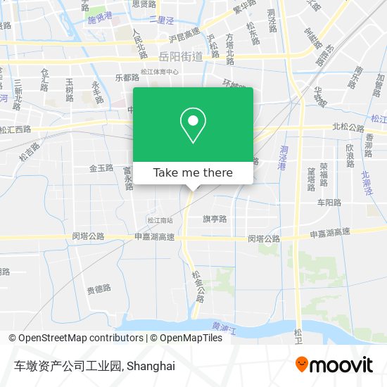 车墩资产公司工业园 map