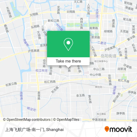 上海飞航广场-南一门 map