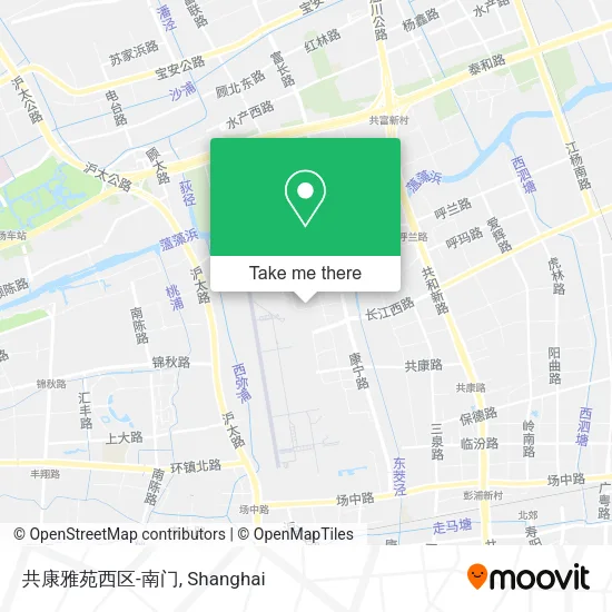 共康雅苑西区-南门 map