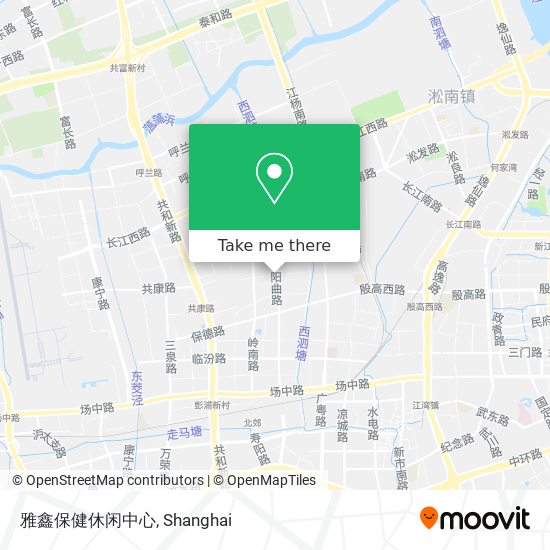 雅鑫保健休闲中心 map