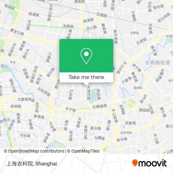 上海农科院 map