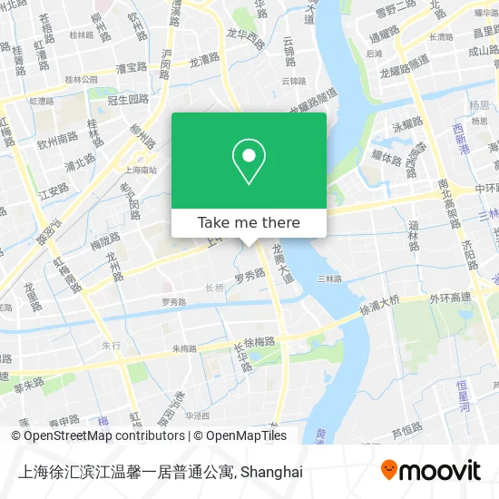 上海徐汇滨江温馨一居普通公寓 map