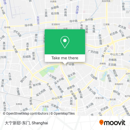 大宁新邸-东门 map