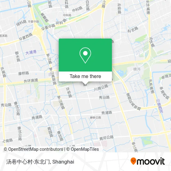 汤巷中心村-东北门 map