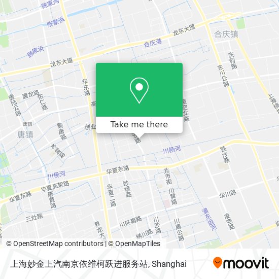 上海妙金上汽南京依维柯跃进服务站 map