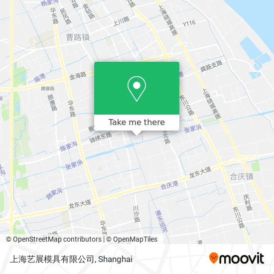 上海艺展模具有限公司 map