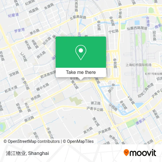 浦江物业 map