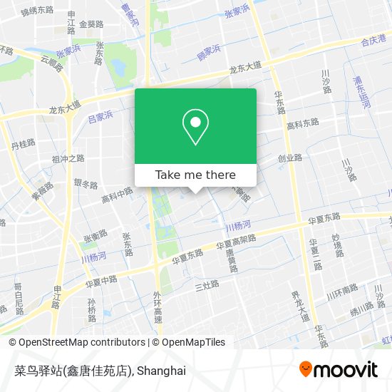 菜鸟驿站(鑫唐佳苑店) map