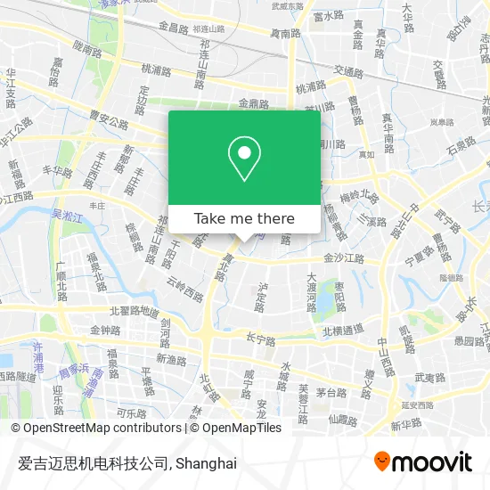 爱吉迈思机电科技公司 map