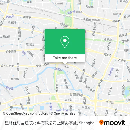 星牌优时吉建筑材料有限公司上海办事处 map