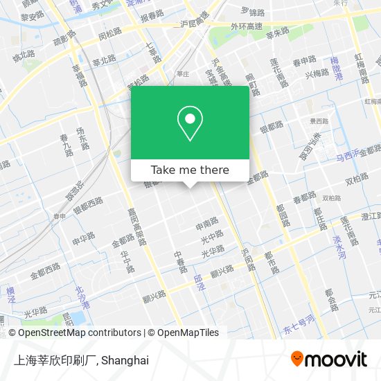 上海莘欣印刷厂 map