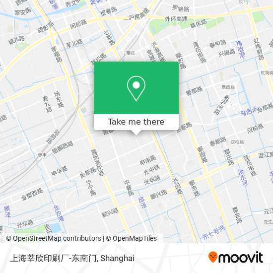上海莘欣印刷厂-东南门 map