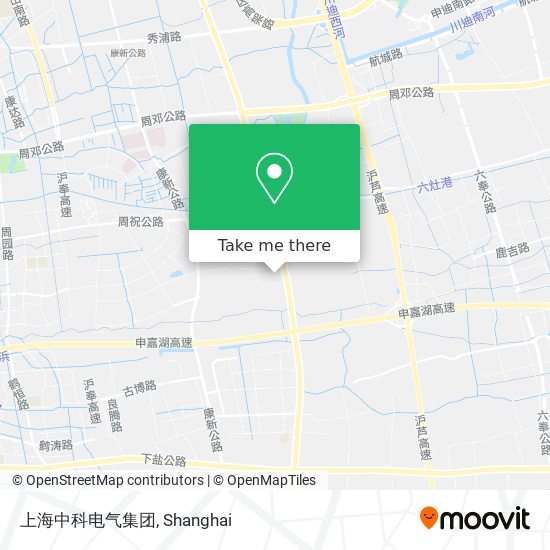上海中科电气集团 map