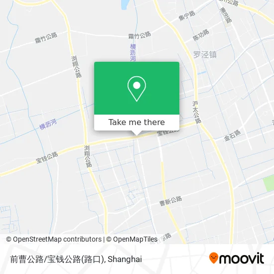 前曹公路/宝钱公路(路口) map