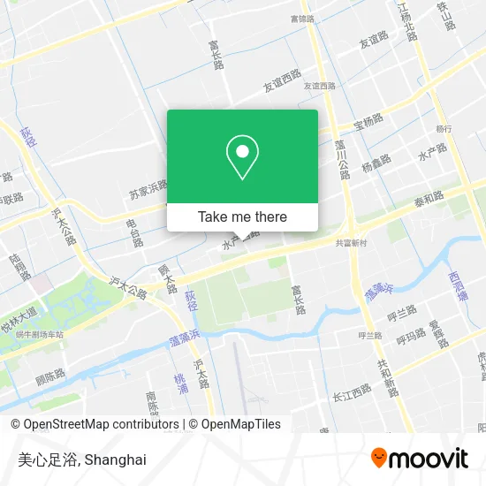 美心足浴 map