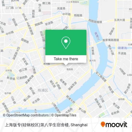 上海版专(硅钢校区)第八学生宿舍楼 map