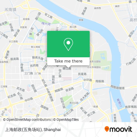 上海邮政(五角场站) map
