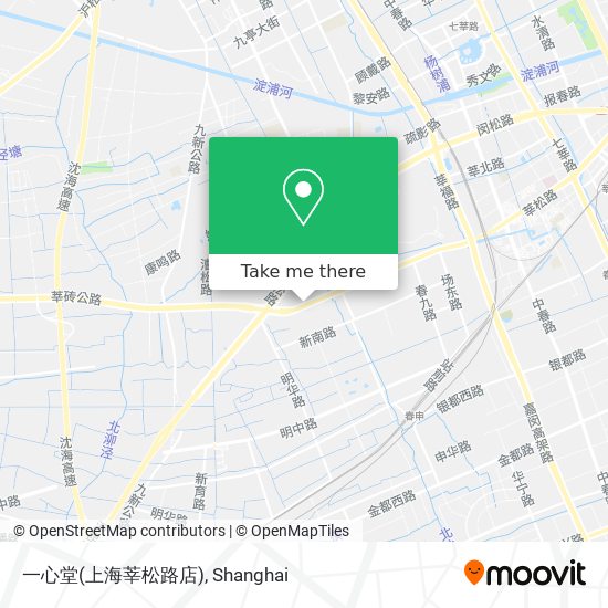 一心堂(上海莘松路店) map