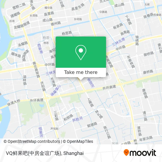 VQ鲜果吧(中房金谊广场) map