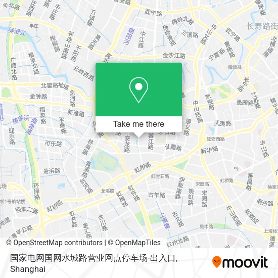 国家电网国网水城路营业网点停车场-出入口 map