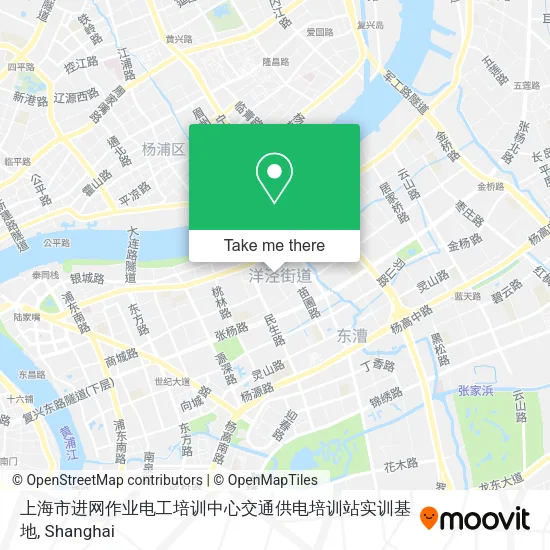 上海市进网作业电工培训中心交通供电培训站实训基地 map