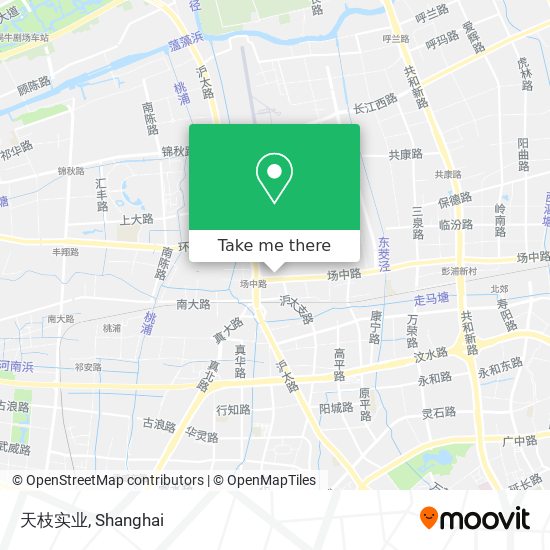 天枝实业 map