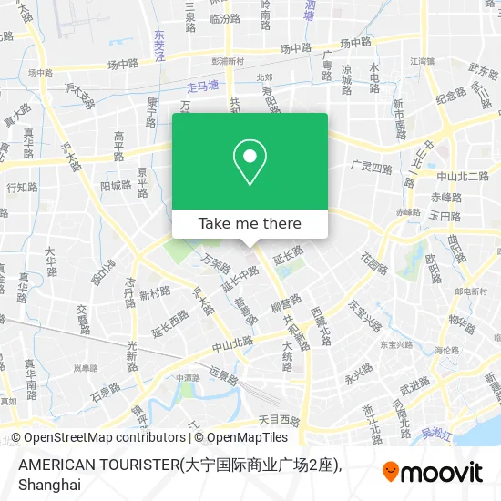 AMERICAN TOURISTER(大宁国际商业广场2座) map
