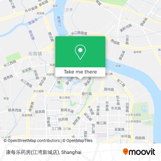 康每乐药房(江湾新城店) map