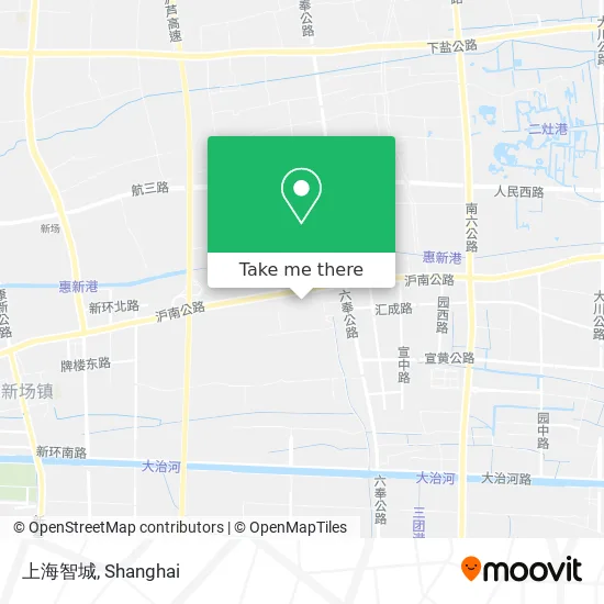上海智城 map